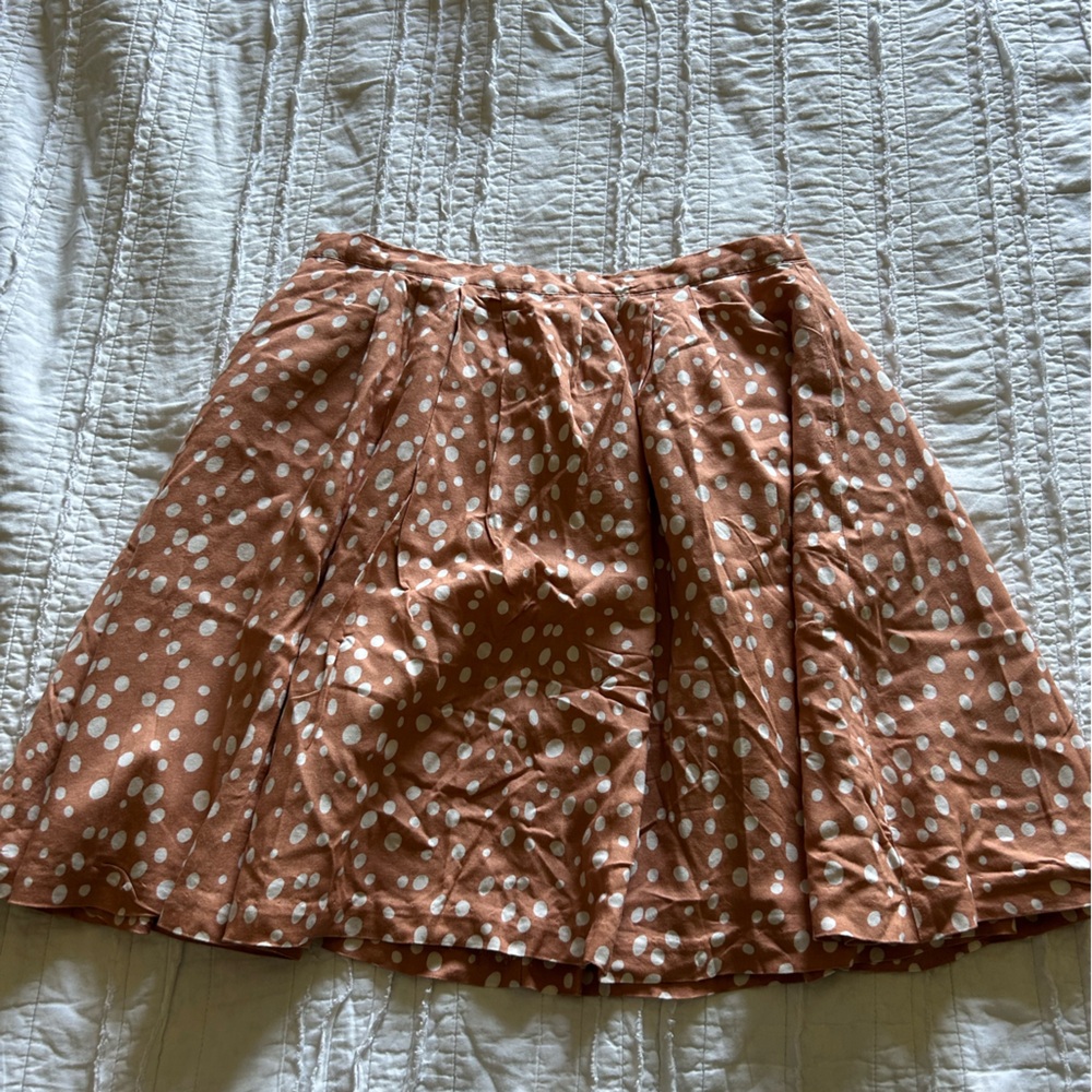 Polka Dot Mini Skirt